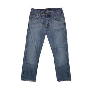 Nudie Denim Jeans Co. Dirty Dark Bootcut Buttonfly